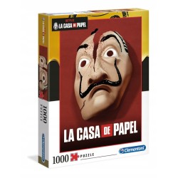 Clementoni Puzzle 1000el La casa de papel - Dom z papieru 39533