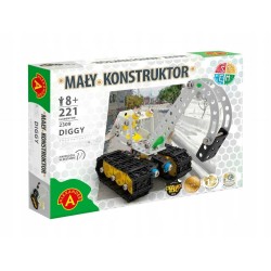 Mały Konstruktor DIGGY 221 elementów 2309 ALEXANDER p12