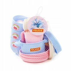 Polesie 80226 Zestaw naczyń Gosposia na 6 osób, 38el. w siatce