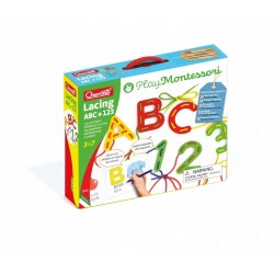 Play Montessori Przeplatanka ABC+123 2808 QUERCETTI