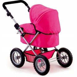 PROMO Bayer Wózek głęboki dla lalki różowy Trendy 13029AA