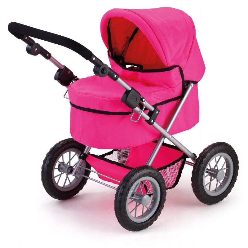 PROMO Bayer Wózek głęboki dla lalki różowy Trendy 13029AA