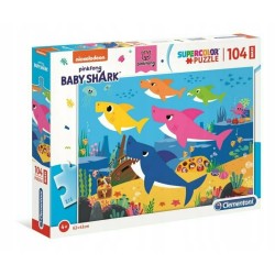 Clementoni Puzzle 104el Maxi Baby Shark 23751