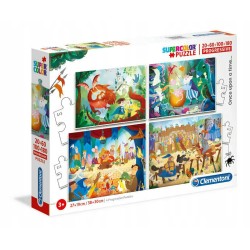 Clementoni Puzzle 20+60+100+180el PROGRESSIVE Dawno, dawno temu 21406 p6