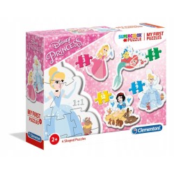 Clementoni Moje Pierwsze Puzzle 3-6-9-12el Księżniczki 20813 p6