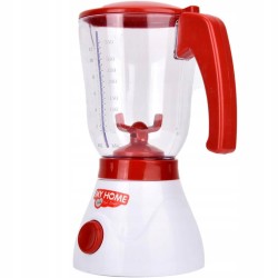 BLENDER KIELICHOWY Z AKCESORIAMI OWOCE FILIŻANKI TALERZYKI MIESZADŁO AGD