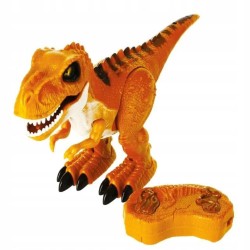 DINOZAUR ZDALNIE STEROWANY ŚWIATŁO DŻWIĘK ZESTAW Z PILOTEM RC RYCZY CHODZI
