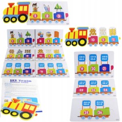 GRA ZRĘCZNOŚCIOWA NAUKA MATEMATYKI POLICZ POCIĄG