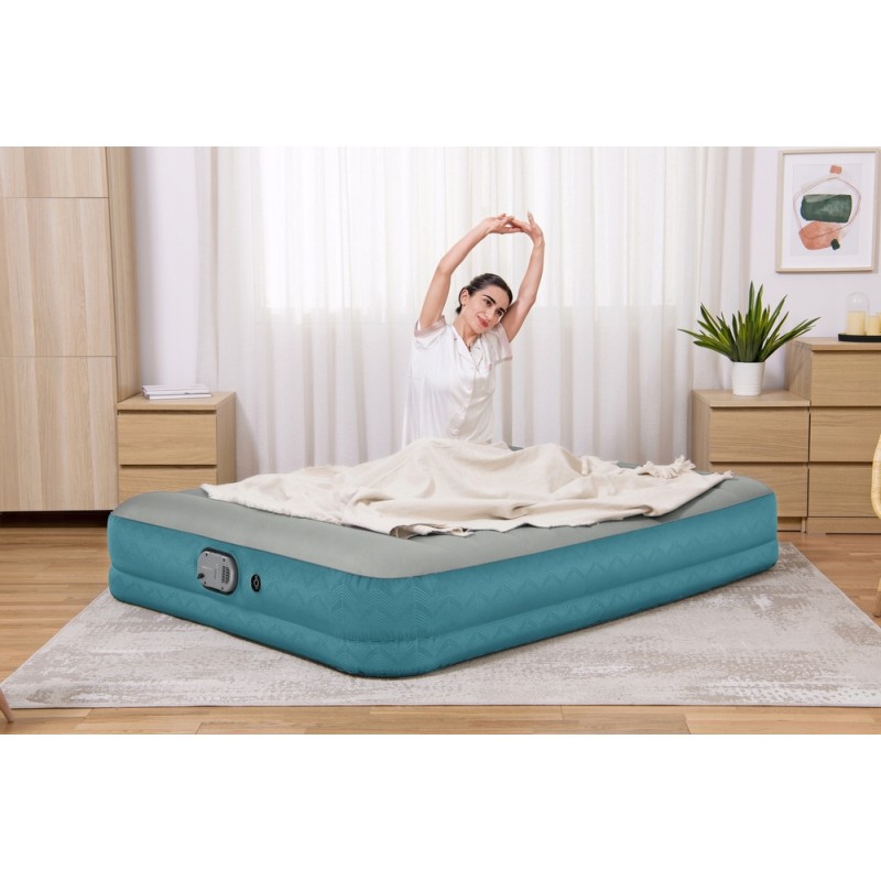 Dmuchany Materac Pompka 203 x 152 cm Bestway 69078