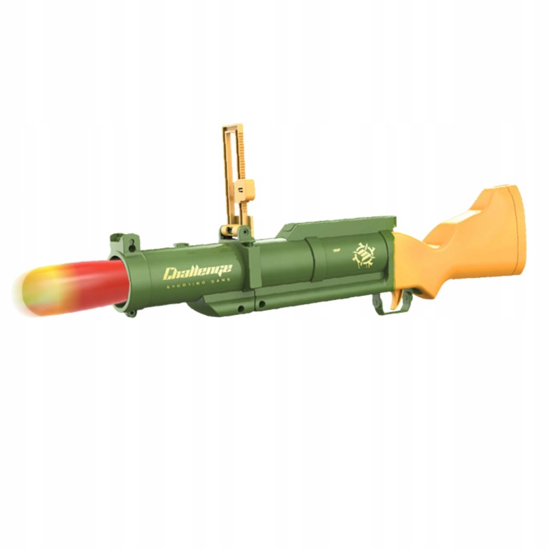 ZESTAW DUŻA WYRZUTNIA RAKIET LORNETKA WOJSKO