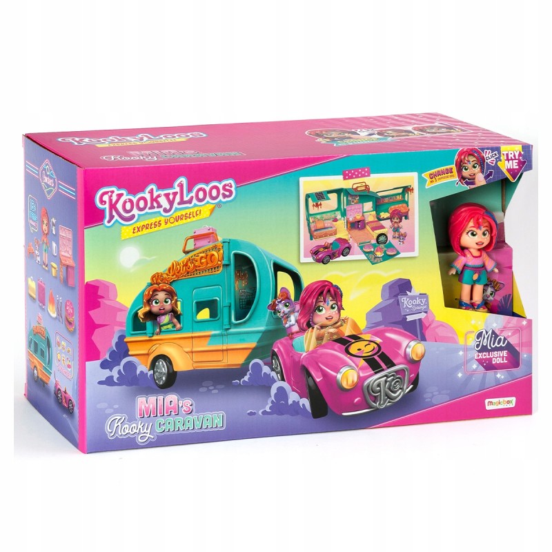 KOOKYLOOS Mia Kooky Karawan, pojazd