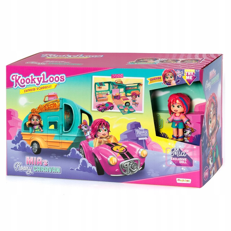 KOOKYLOOS Mia Kooky Karawan, pojazd