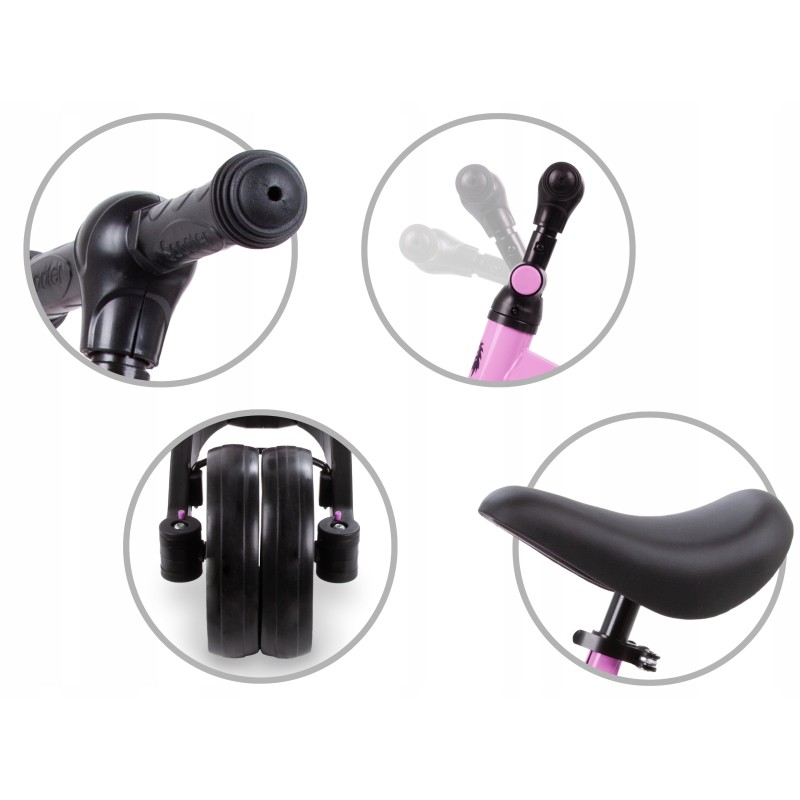 Rower biegowy Kidwell PICO 8" Różowy