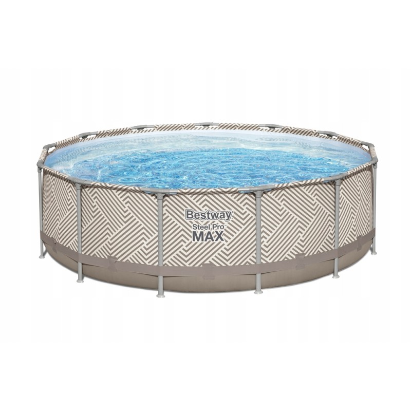 Basen Ogrodowy Stelażowy Z Baldachimem Daszek 396 x 107 cm Bestway 561FY