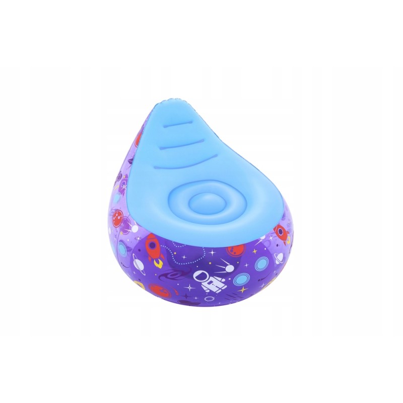 Dmuchany Fotel Kosmos LED 72 x 72 x 64 Bestway 75122 Fioletowy