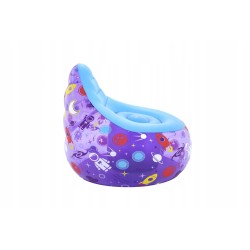 Dmuchany Fotel Kosmos LED 72 x 72 x 64 Bestway 75122 Fioletowy