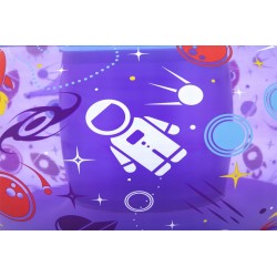 Dmuchany Fotel Kosmos LED 72 x 72 x 64 Bestway 75122 Fioletowy