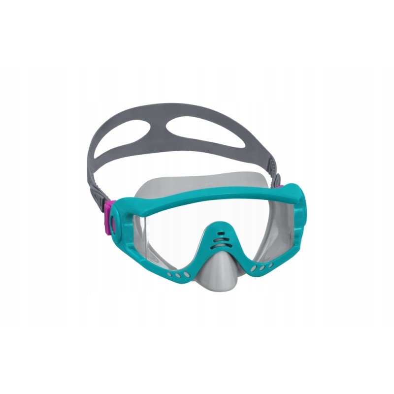 Zestaw Do Nurkowania Maska, Rurka, Płetwy Niebieski Bestway 25020