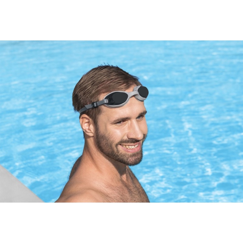 Okulary Do Pływania Gogle Szare Bestway 21051