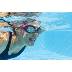 Okulary Do Pływania Lustrzane Różowe Bestway 21066