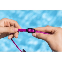 Okulary Do Pływania Lustrzane Różowe Bestway 21066