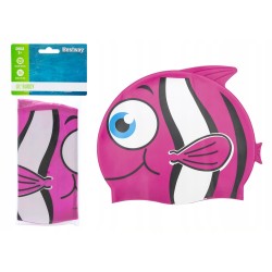 Czepek Kąpielowy Rybka Różowa Bestway 26025