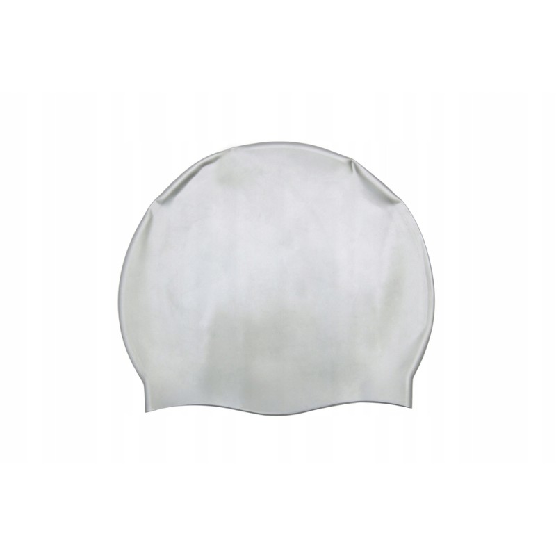 Czepek Kąpielowy Silikonowy Srebrny Bestway 26006