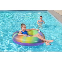 Dmuchane Koło 119 cm Tęcza Bestway 36352