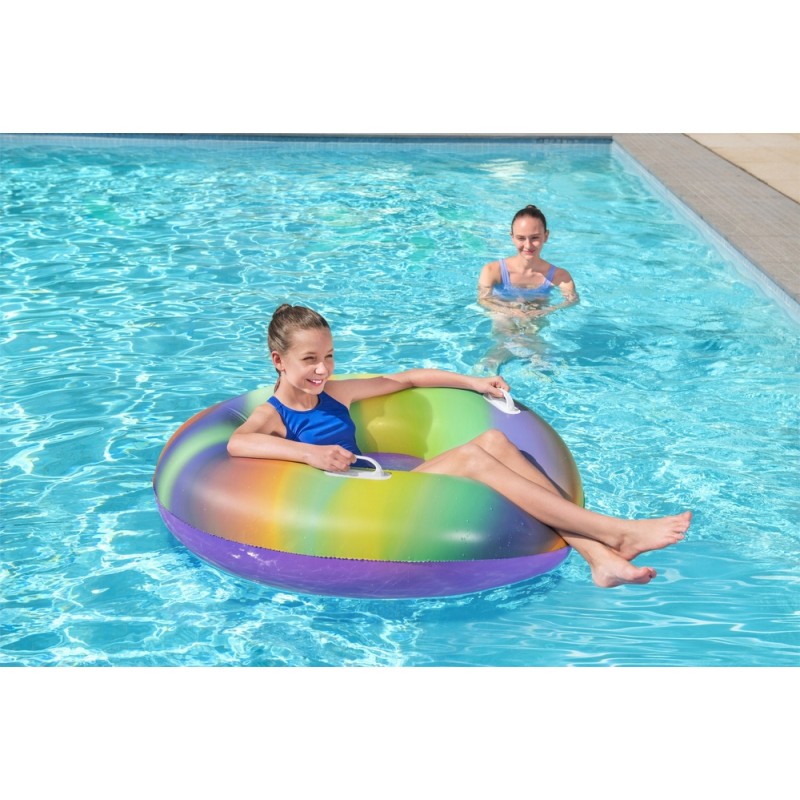 Dmuchane Koło 119 cm Tęcza Bestway 36352