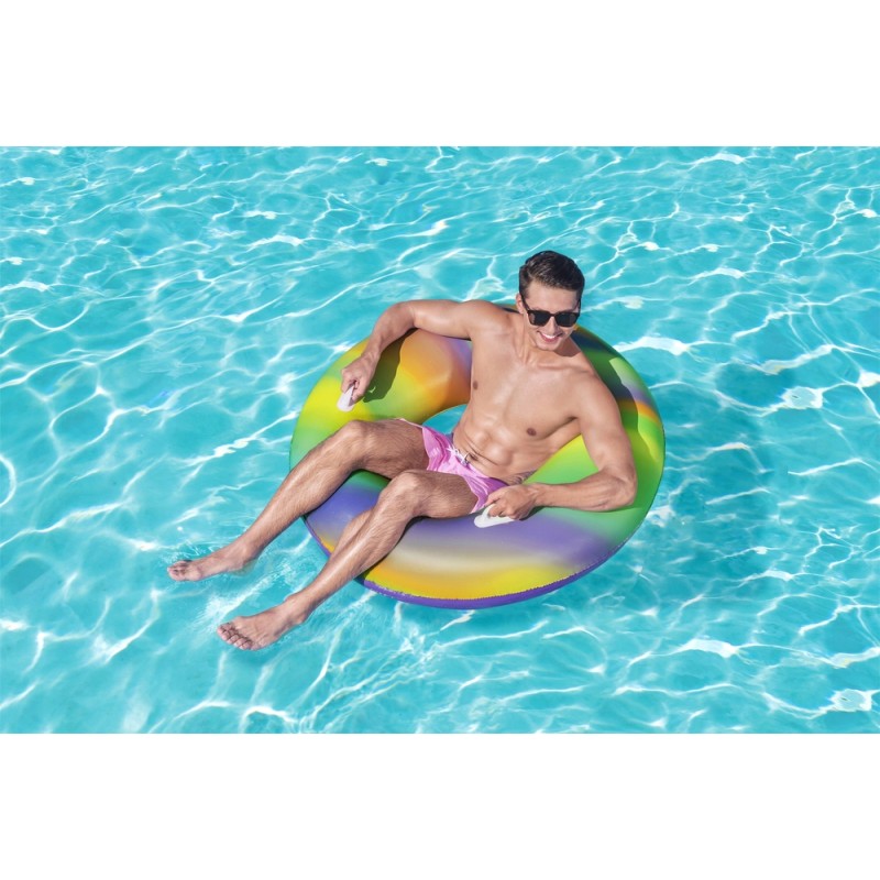 Dmuchane Koło 119 cm Tęcza Bestway 36352