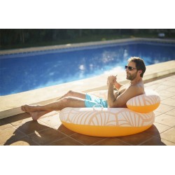 Dmuchane Koło Do Pływania Pomarańczowe 118 cm Bestway 43643