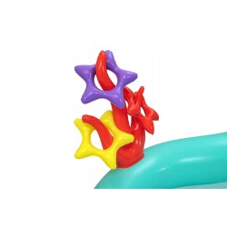 Dmuchany Plac Zabaw Mała Syrenka 221 x 193 x 117 cm Bestway 91097