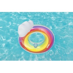 Dmuchane Koło Do Pływania 107 cm Tęczowe Bestway 43647