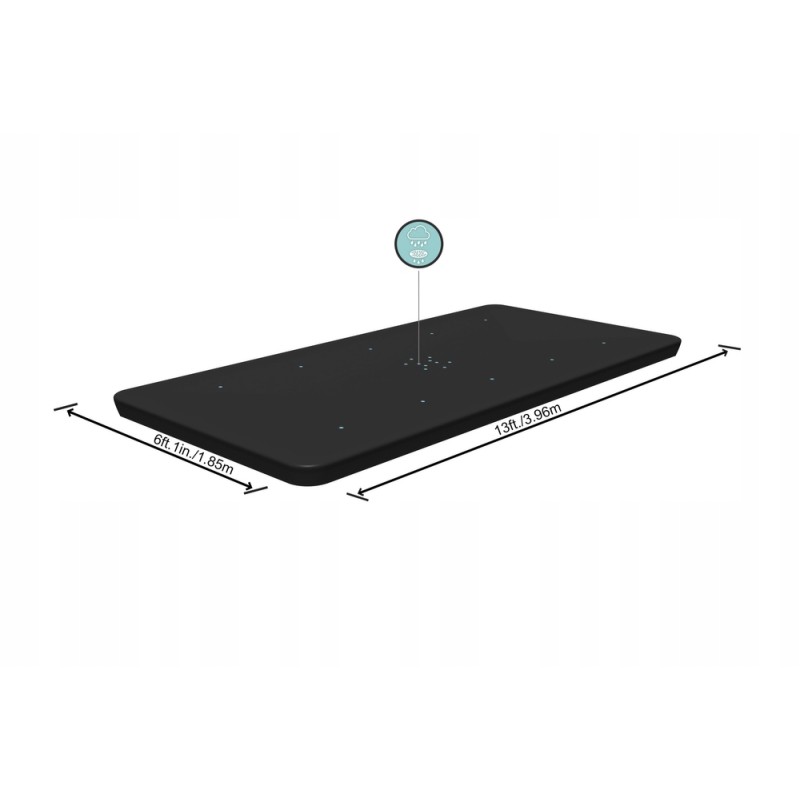 Pokrywa Do Basenu Stelażowego 404/412 cm x 201 cm Bestway 58232