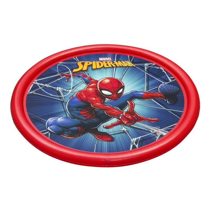 Dmuchany Brodzik Mata Z Fontanną Spider-man 165 cm Bestway 98792