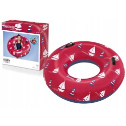 Dmuchane Koło Do Pływania 119 cm Czerwone Bestway 36353