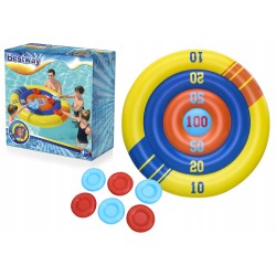 Dmuchana Gra Basenowa Zręcznościowa Tarcza, Frisbee 140 cm Bestway 52566