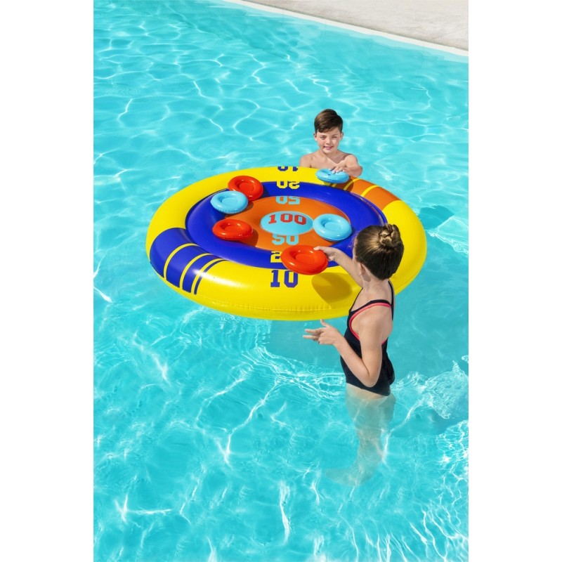 Dmuchana Gra Basenowa Zręcznościowa Tarcza, Frisbee 140 cm Bestway 52566